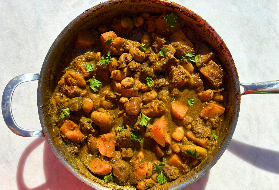 Venison and Squash Tagine