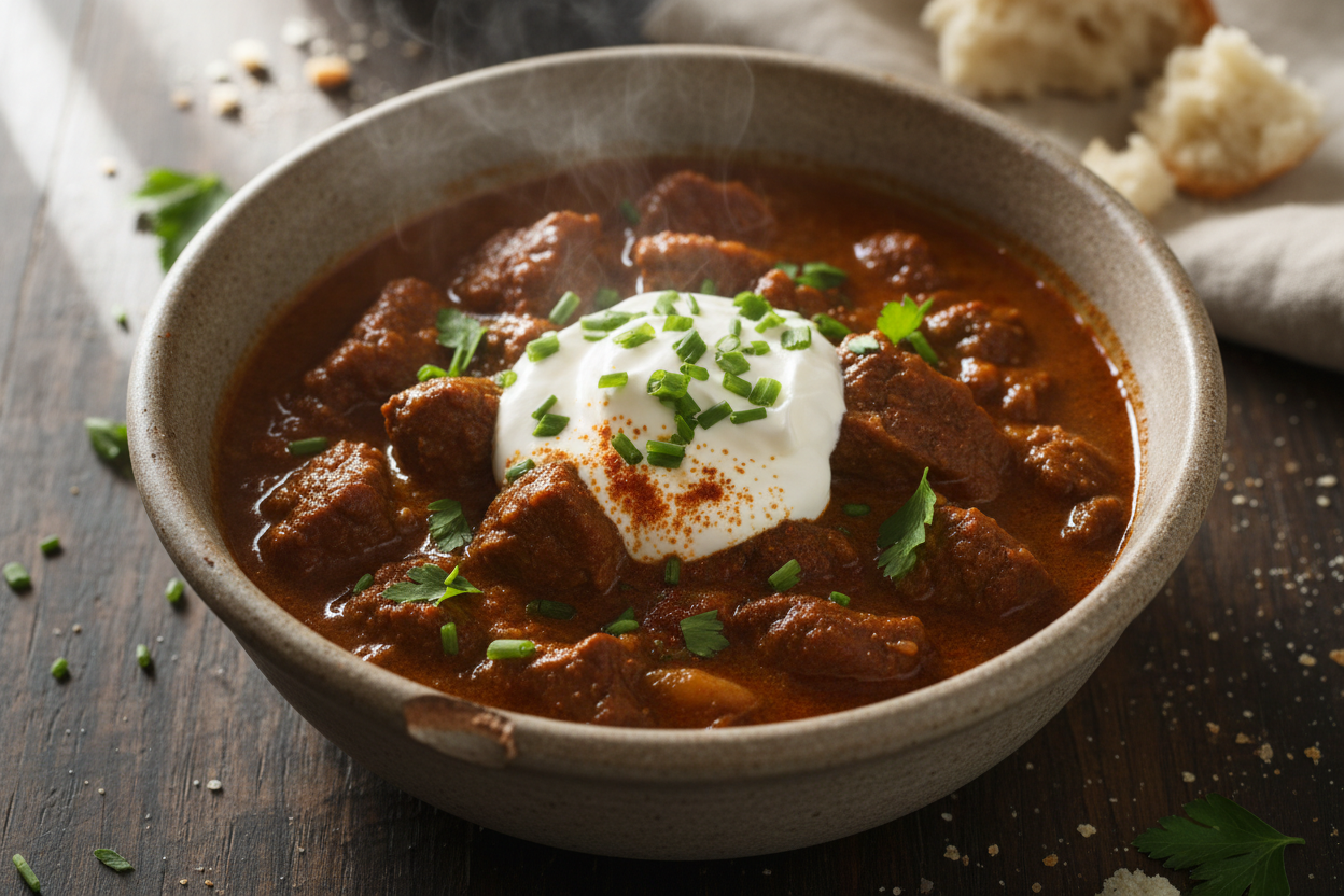 Slow Cooker Venison Goulash