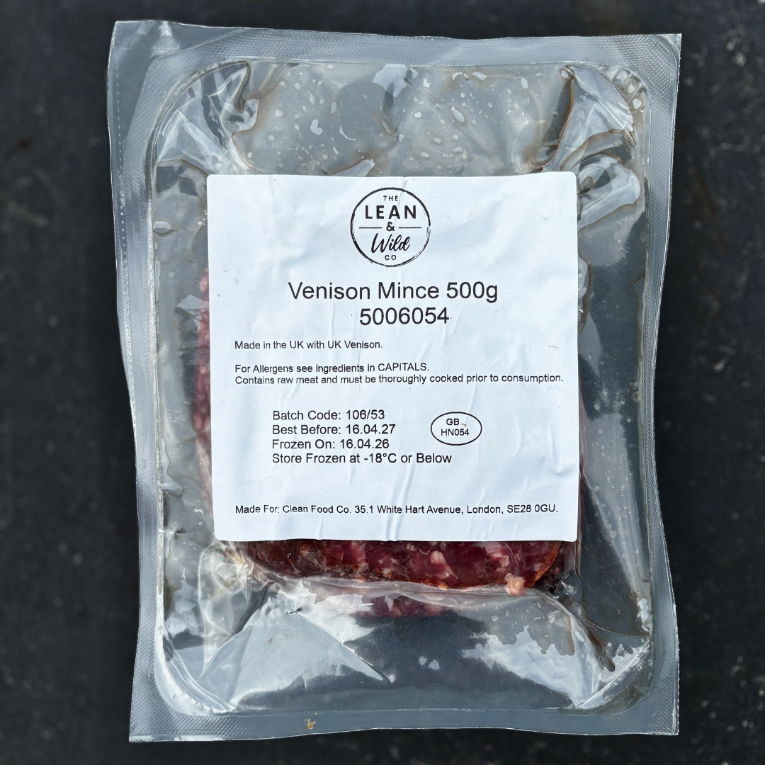 Minced Venison